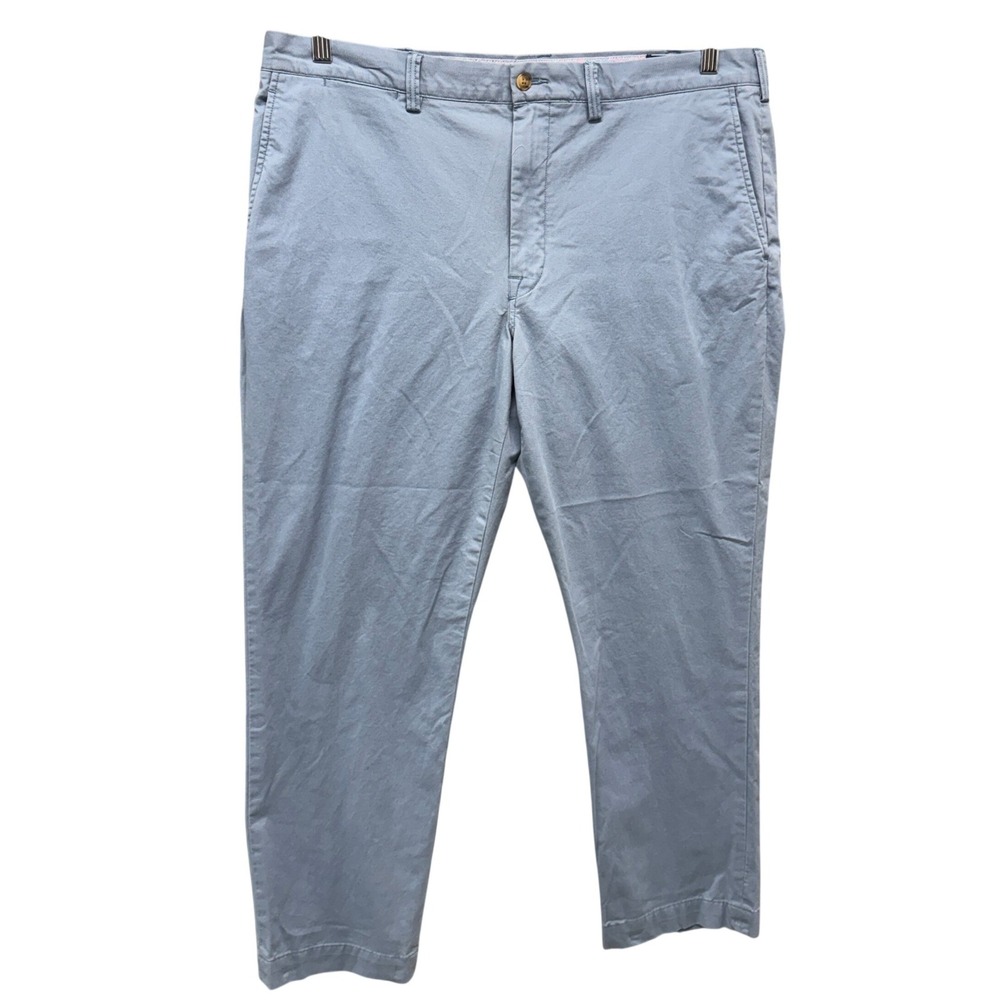 Polo Ralph Lauren Mens Stretch Straight Fit Chino Pants Blue 38x30 Cotton Twill